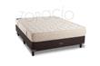 COLCHON Y SOMMIER TOPACIO MARFIL 190X140X28 ESPUMA ALTA DENSIDAD